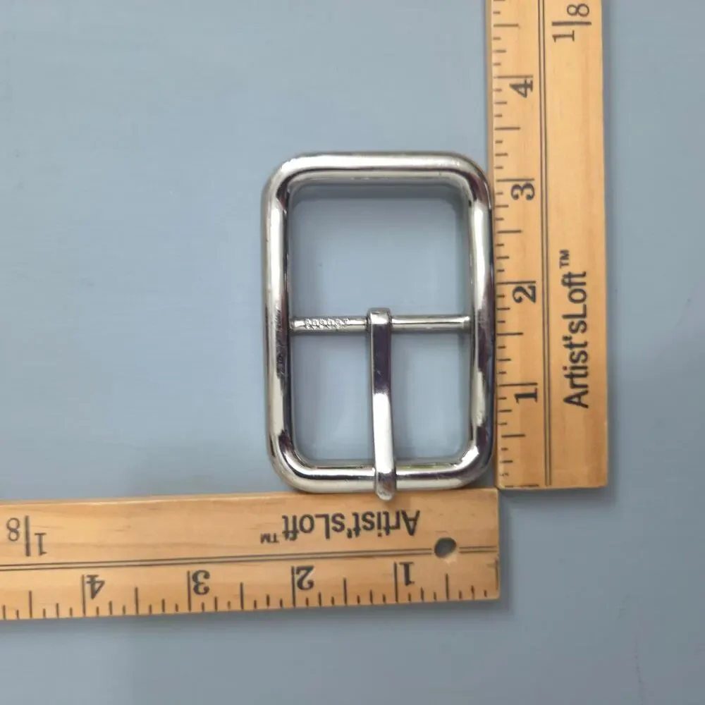 Lot 5 Reclaimed Belt Buckles Mixed Sizes Repurpose Maker Sewing Supply Upcycling